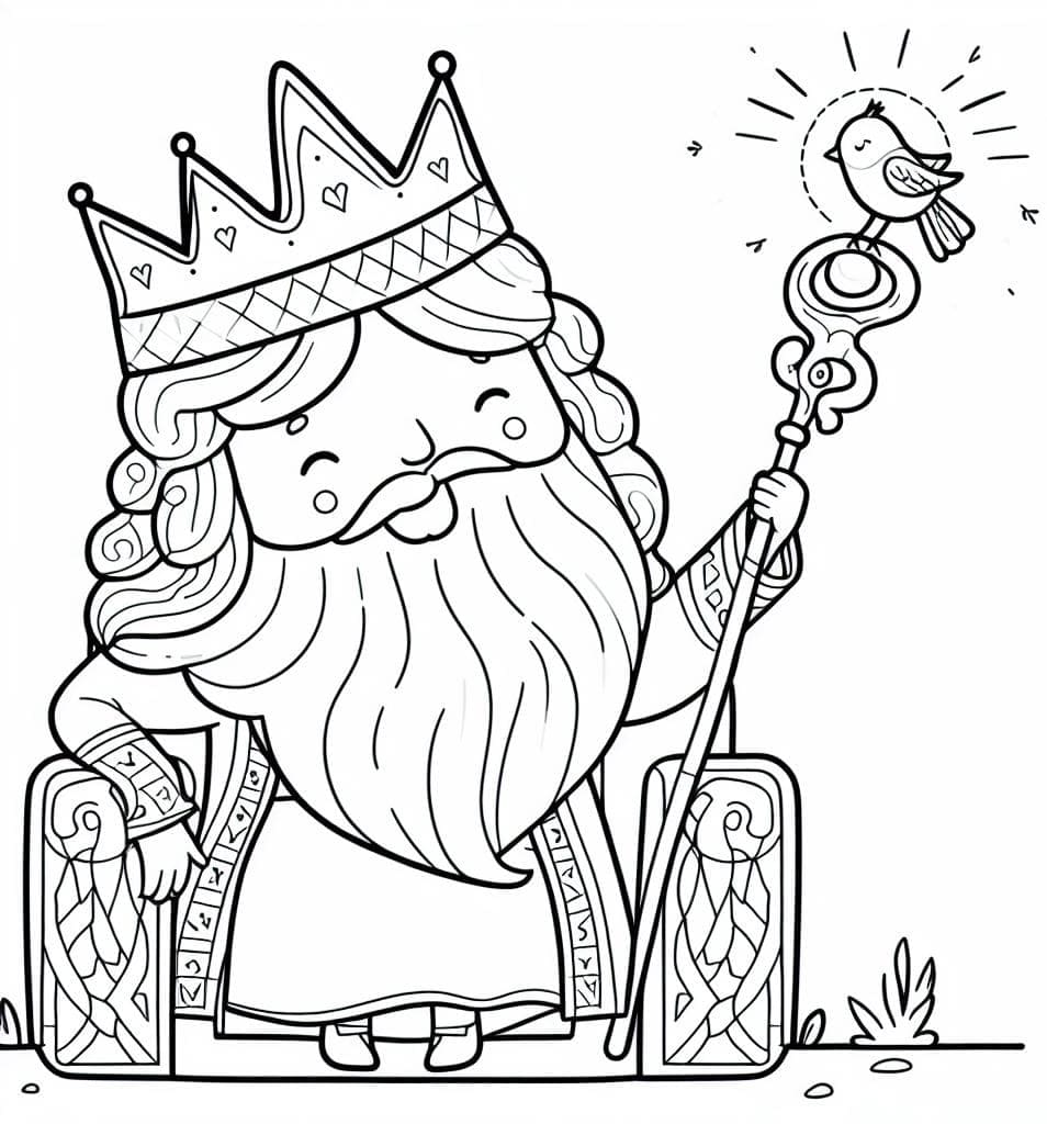 ระบายสี ราชาตัวน้อยน่ารัก