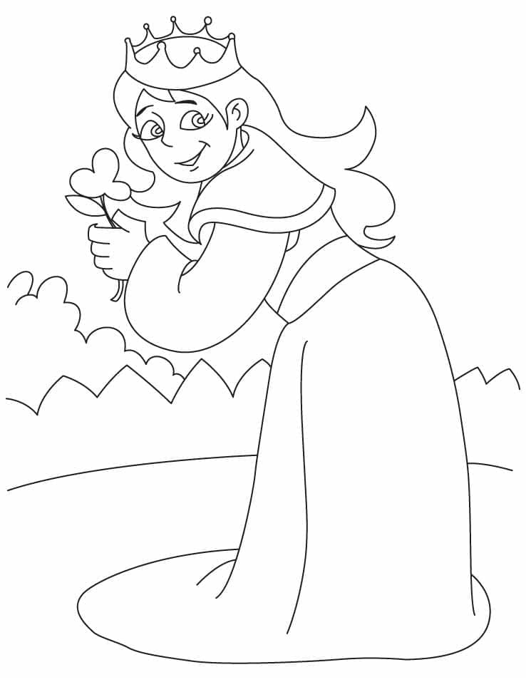 ระบายสี ราชินีผู้แสนสวย