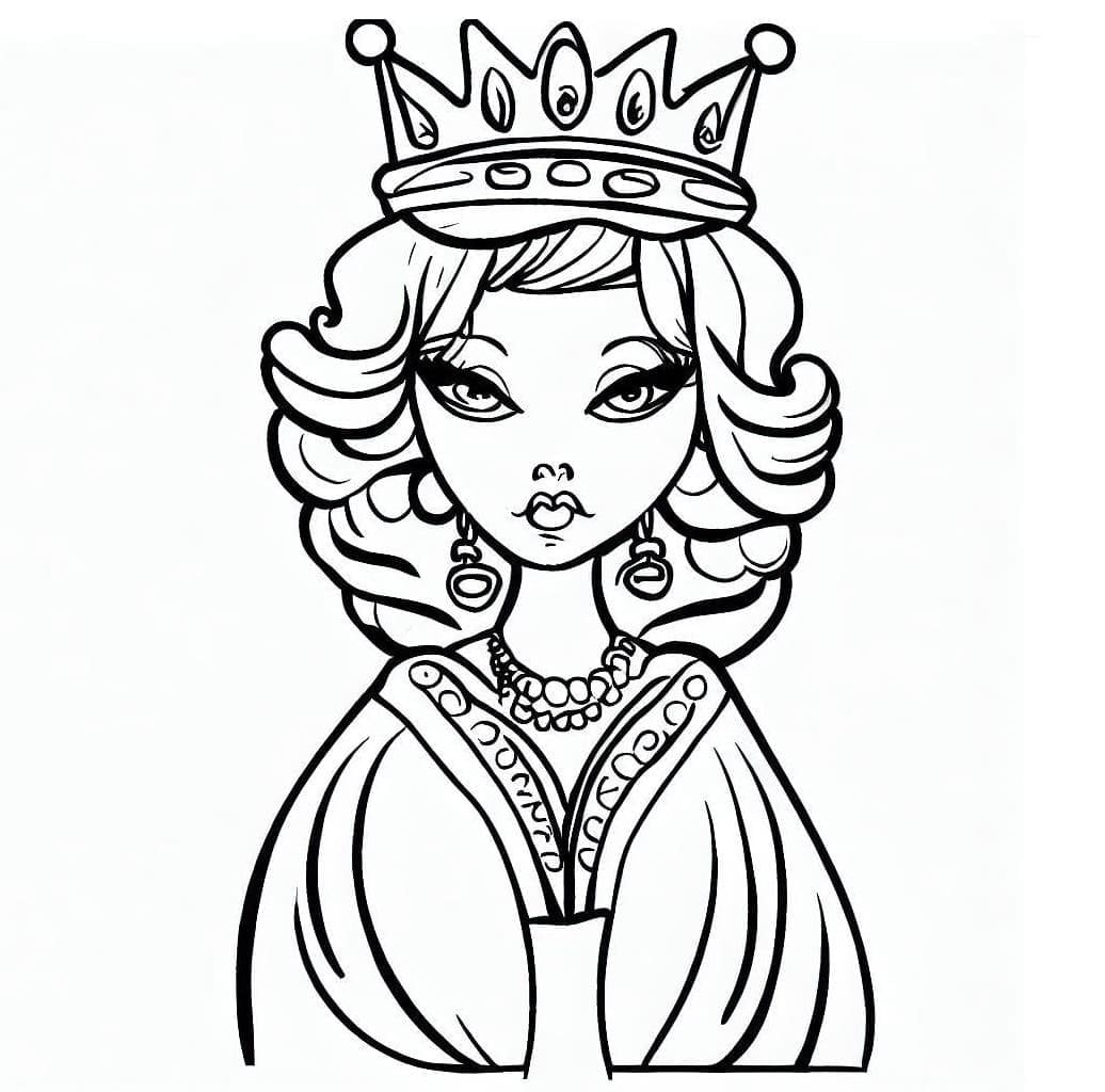 ระบายสี ราชินีที่น่าทึ่ง