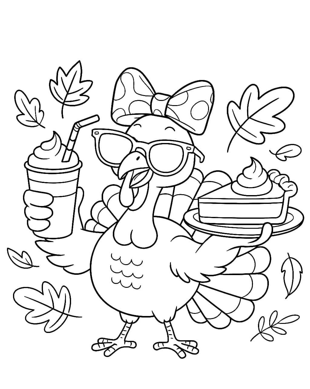 ระบายสี สาวไก่งวงน่ารัก