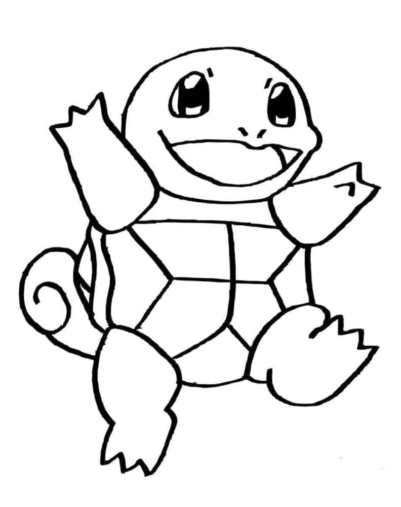 ระบายสี เซนนิกาเมะผู้น่ารัก