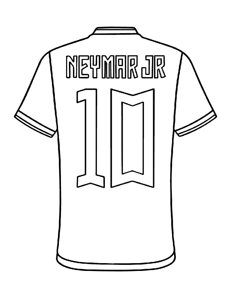 ระบายสี เสื้อของเนย์มาร์