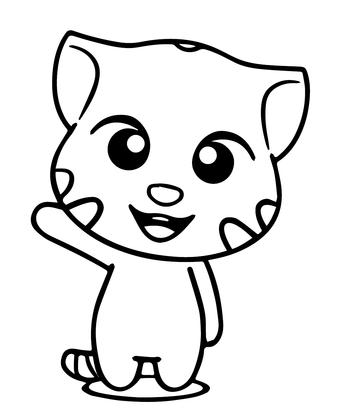 ระบายสี ตุ๊กตาทอล์คกิ้งทอม