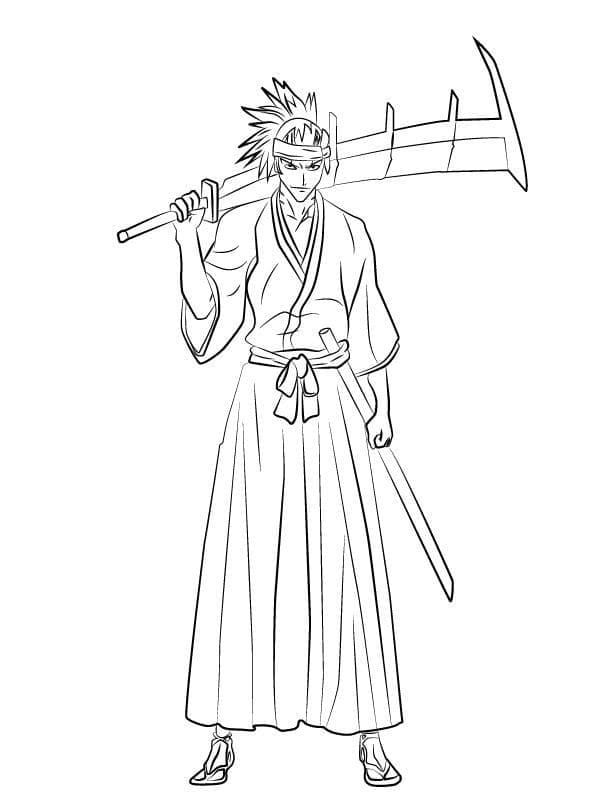 ระบายสี อาบาราอิ เร็นจิ จาก เทพมรณะ