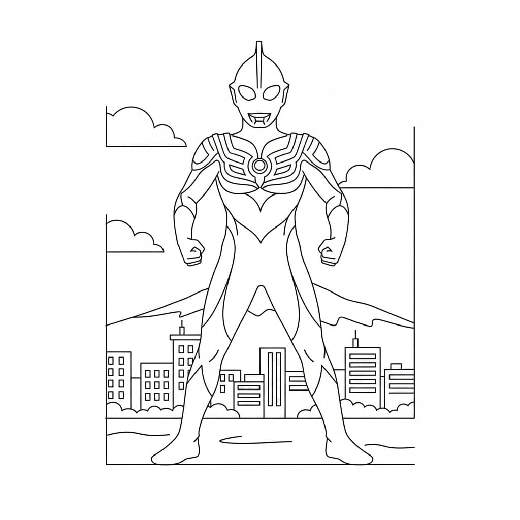 ระบายสี อัลตร้าซีรีส์ ฟรี