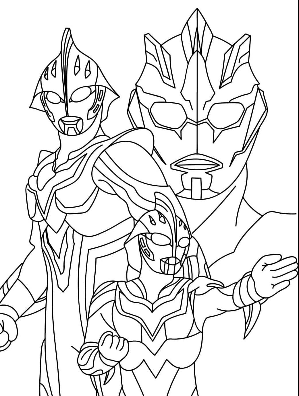 ระบายสี อุลตร้าแมนเน็กซัส