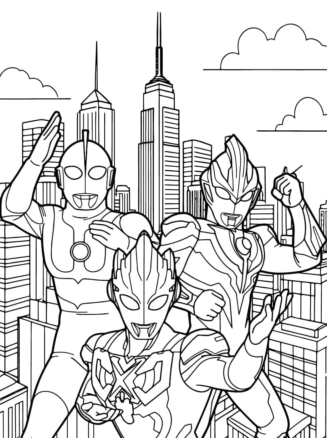 ระบายสี อุลตร้าแมน