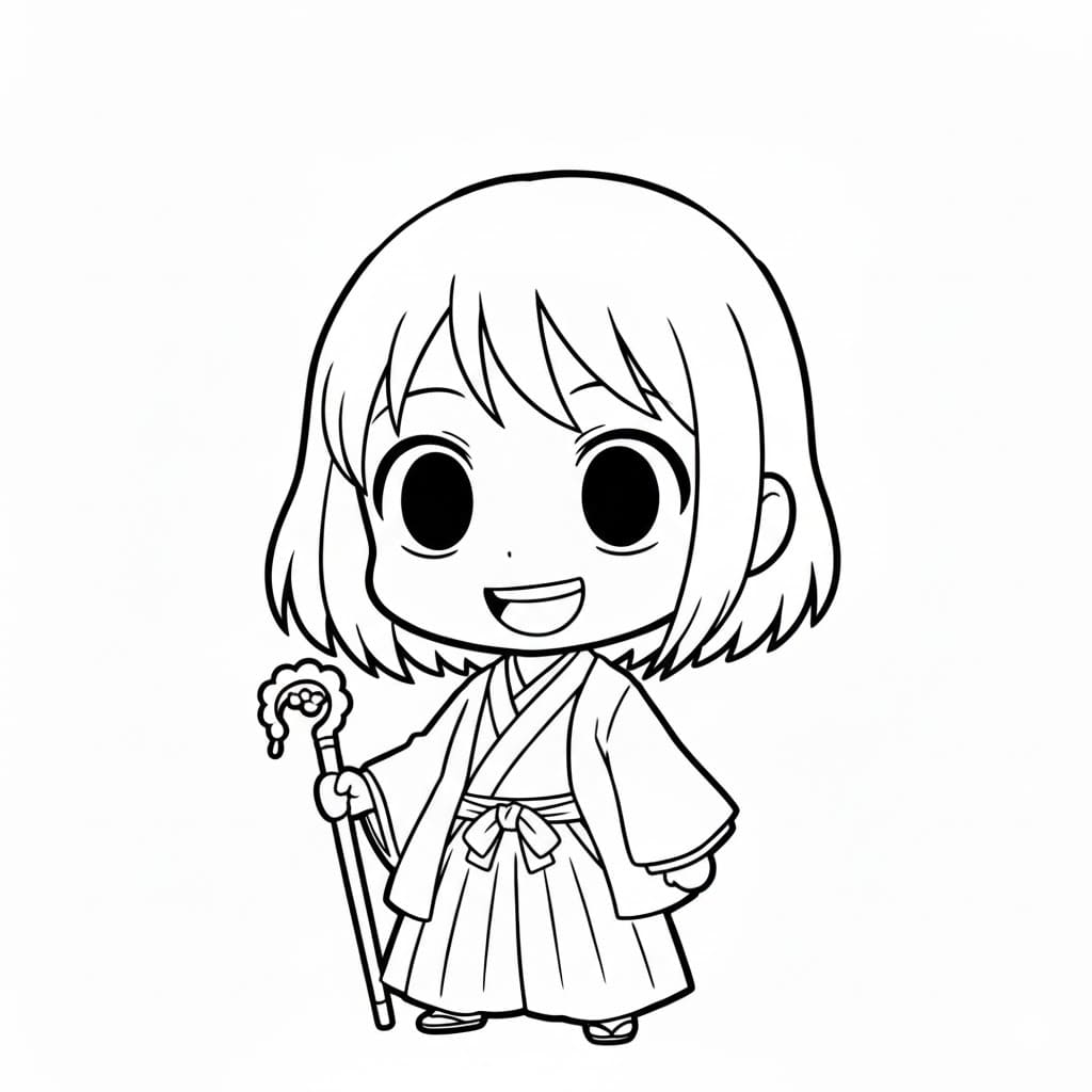 ระบายสี ยาจิรุ คุซาจิชิ จิบิ