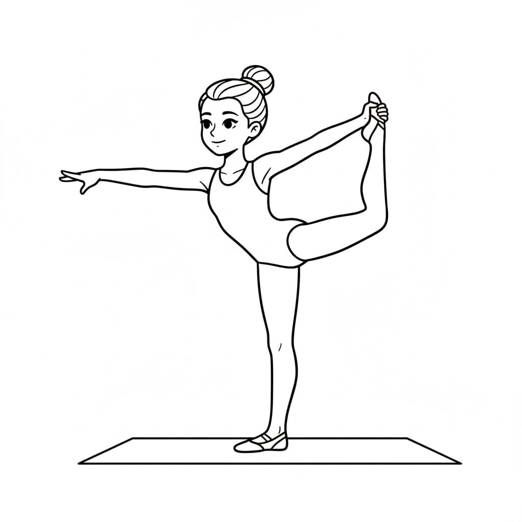 ระบายสี ยิมนาสติกสากล