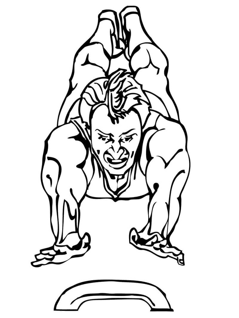 ระบายสี ยิมนาสติกศิลป์ฟรี