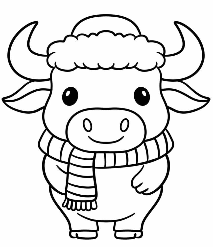 ระบายสี บัฟฟาโล ชิบิ