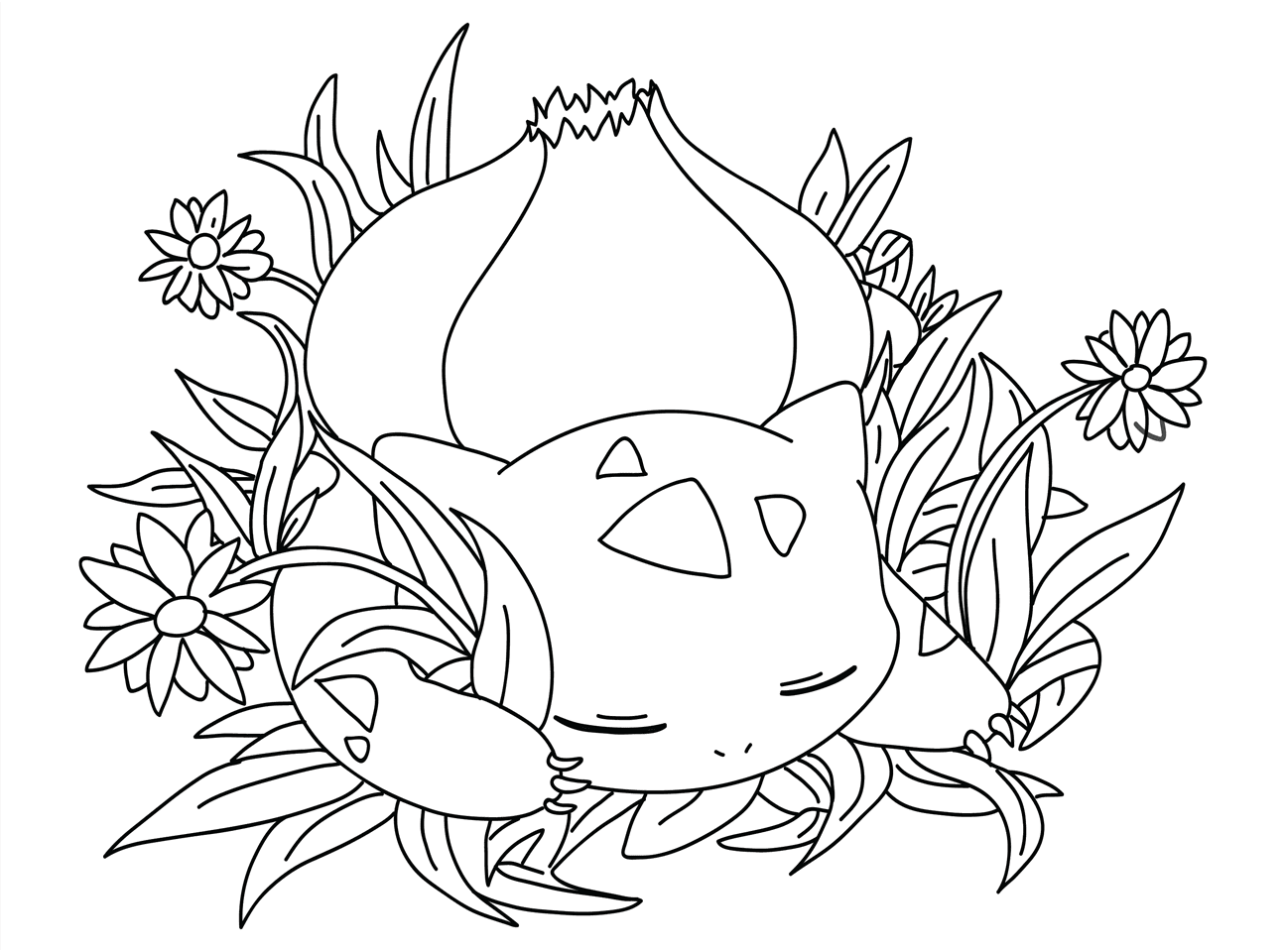 ระบายสี บูลบาซอร์ที่พิมพ์ได้