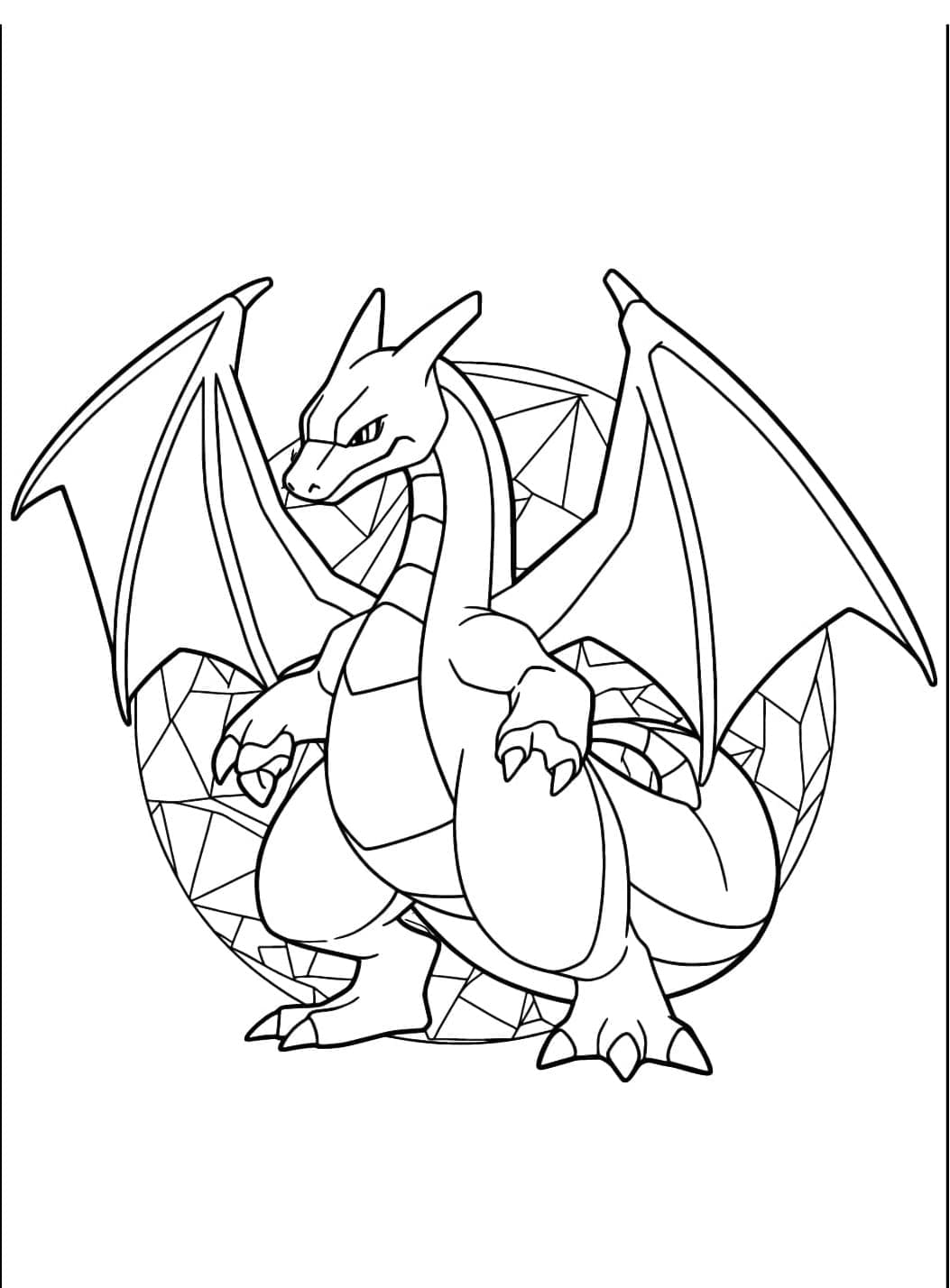 ระบายสี ลิซาร์ดอนที่พิมพ์ได้ฟรี