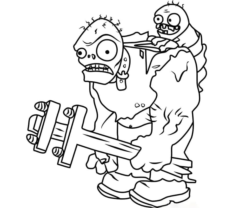 ระบายสี แพล็นส์ วีเอส. ซอมบีส์ การ์กันทัวร์