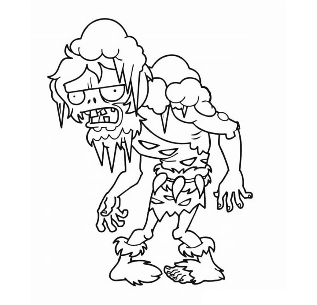 ระบายสี แพล็นส์ วีเอส. ซอมบีส์ สมองหยุดนิ่ง