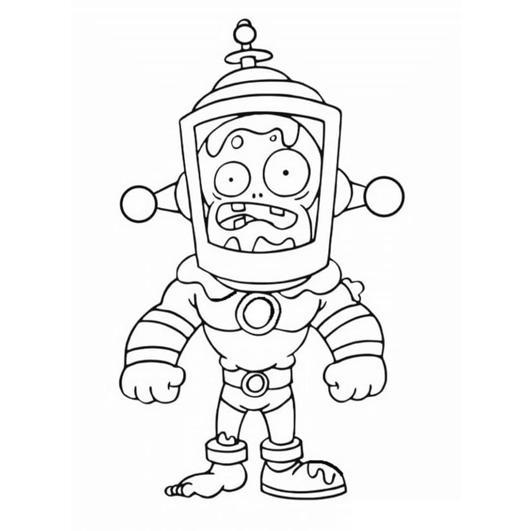 ระบายสี แพล็นส์ วีเอส. ซอมบีส์ สมองที่เป็นพิษ