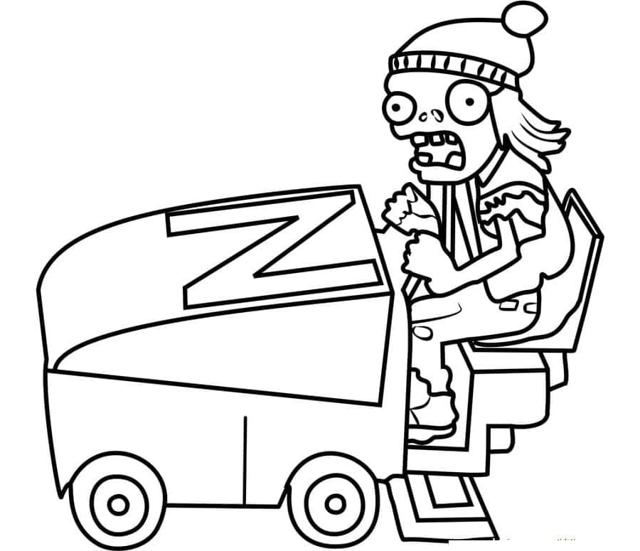 ระบายสี แพล็นส์ วีเอส. ซอมบีส์ ซอมโบนี