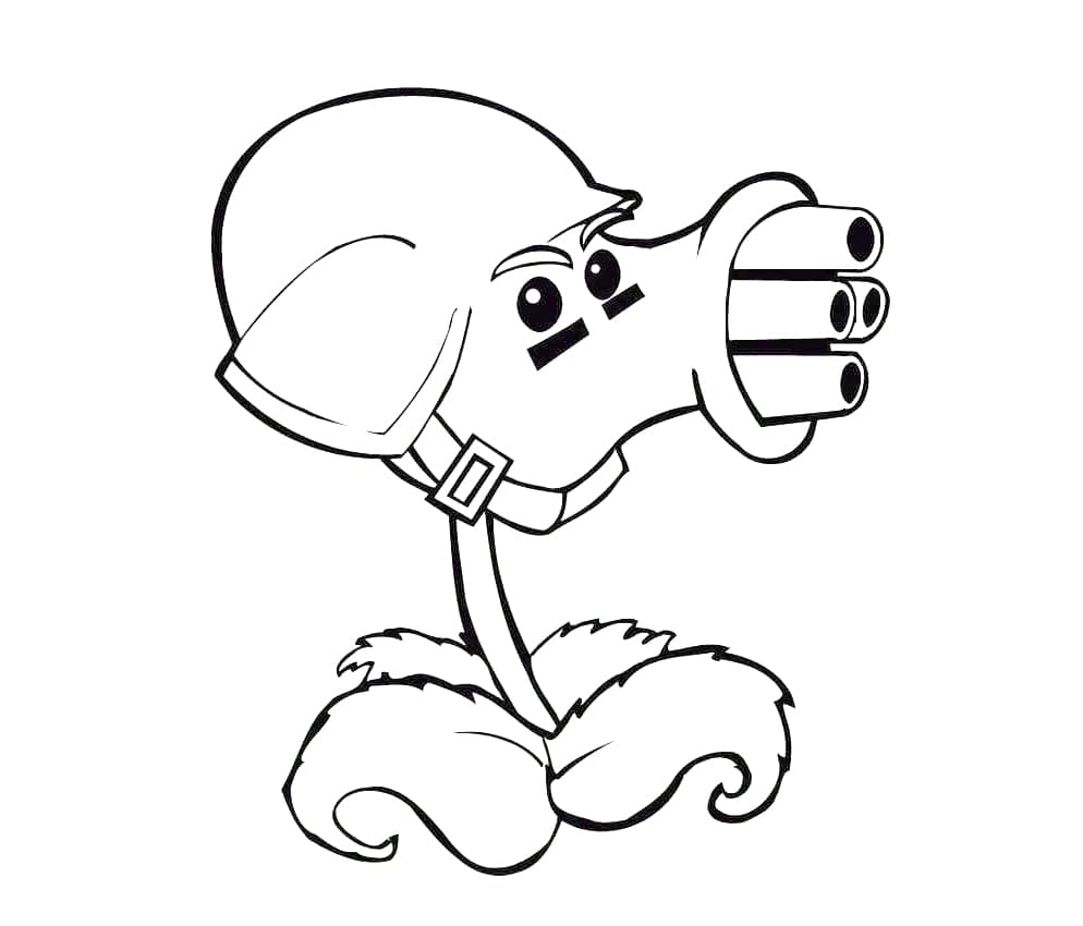 ระบายสี แพล็นส์ วีเอส. ซอมบีส์ ถั่วแก็ตลิ่ง