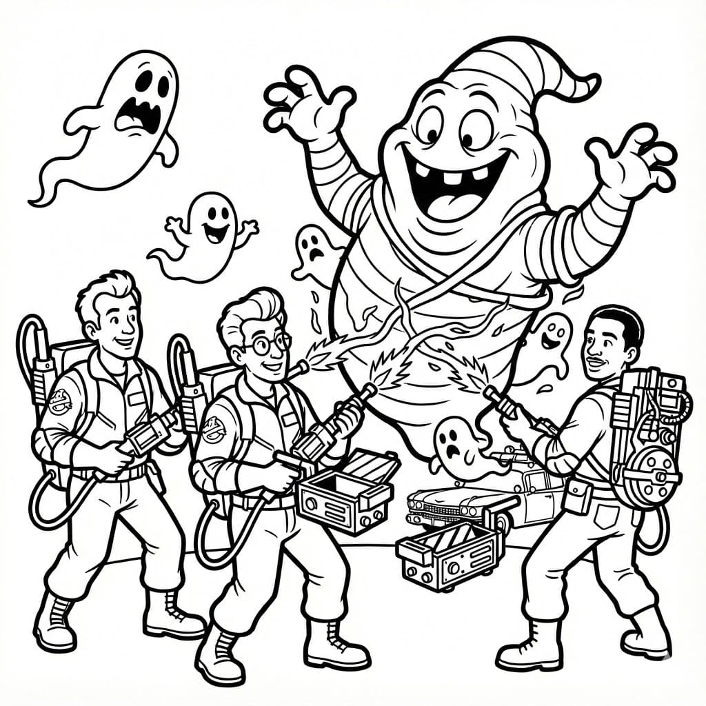 ระบายสี ภาพพิมพ์ บริษัทกำจัดผี ฟรี