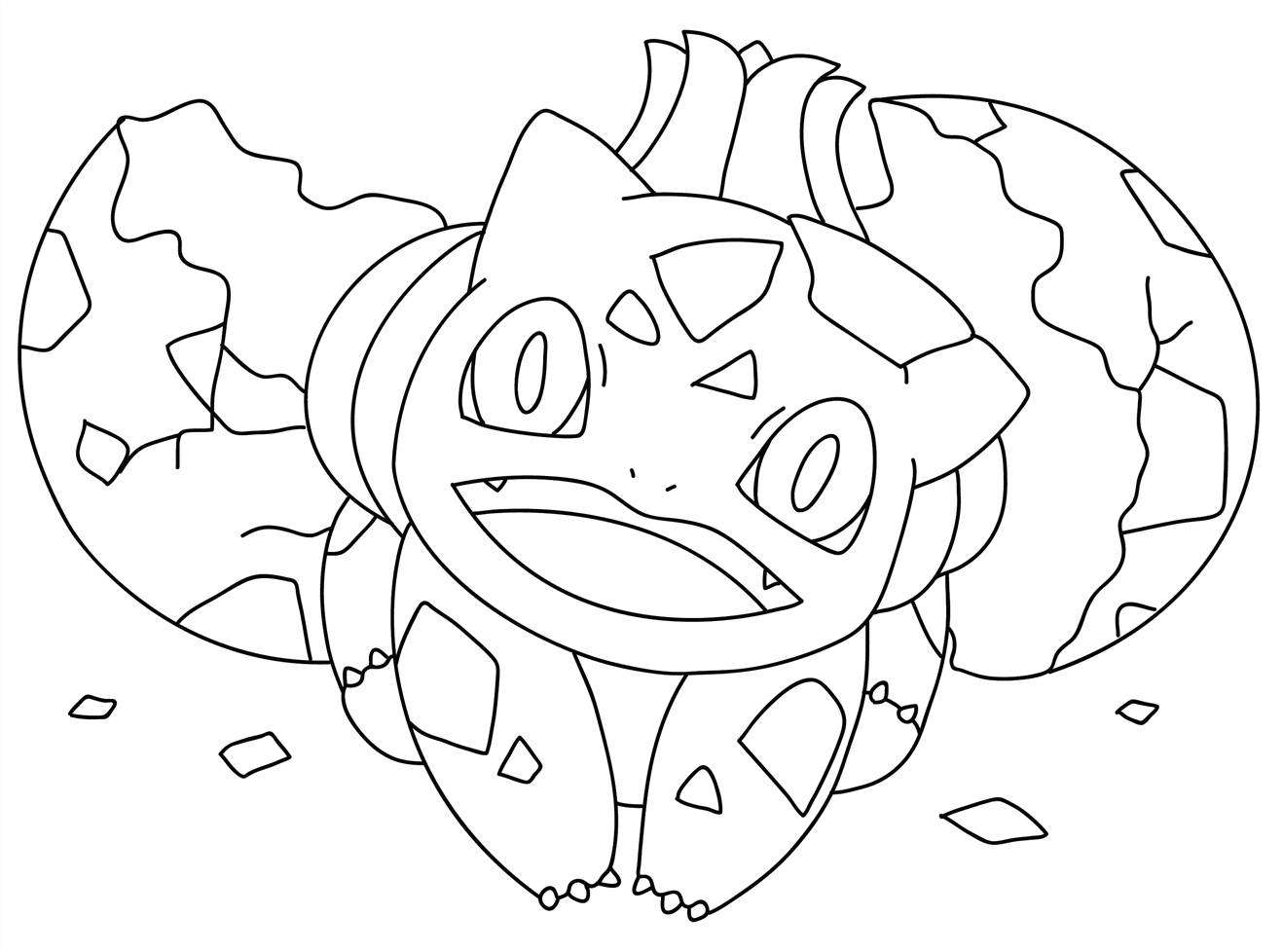 ระบายสี โปเกม่อนบัลบาซอร์