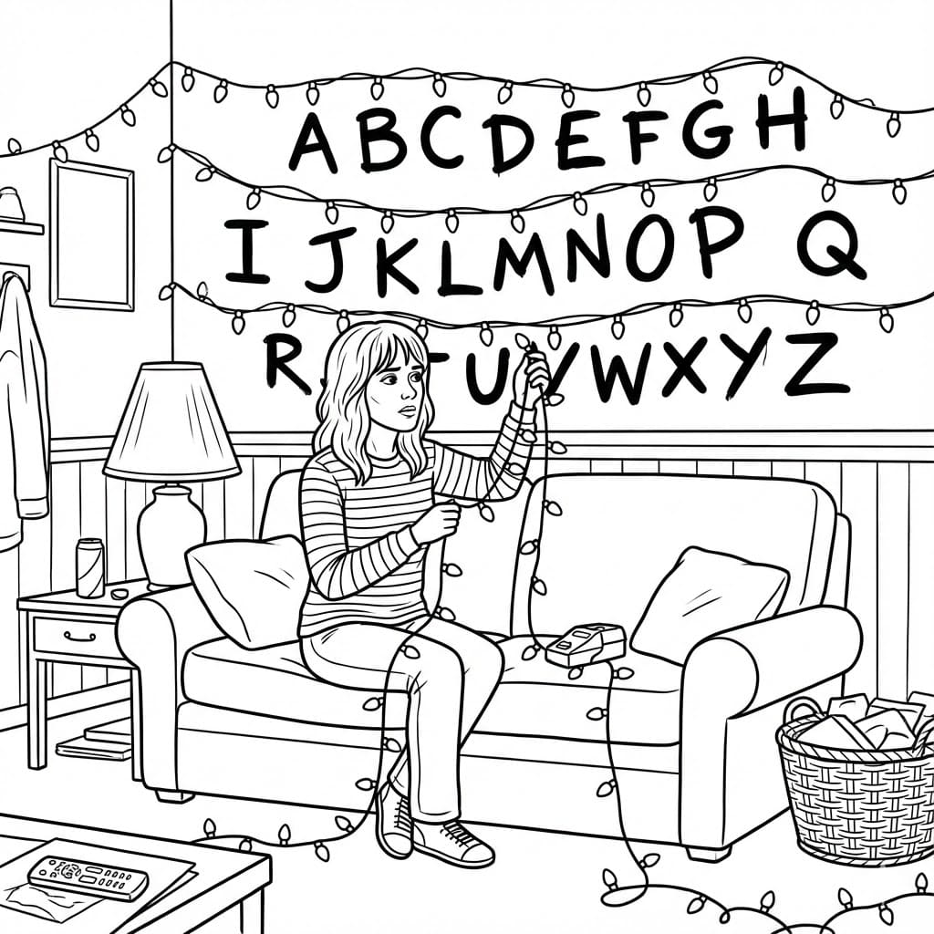 ระบายสี สิบเอ็ดคนในบ้าน