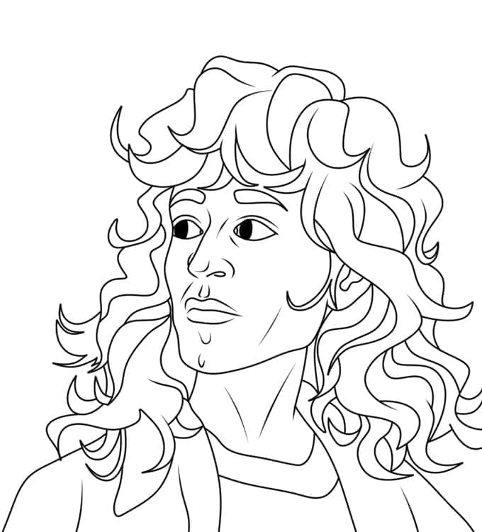 ระบายสี เอ็ดดี้ สเตรนเจอร์ ธิงส์