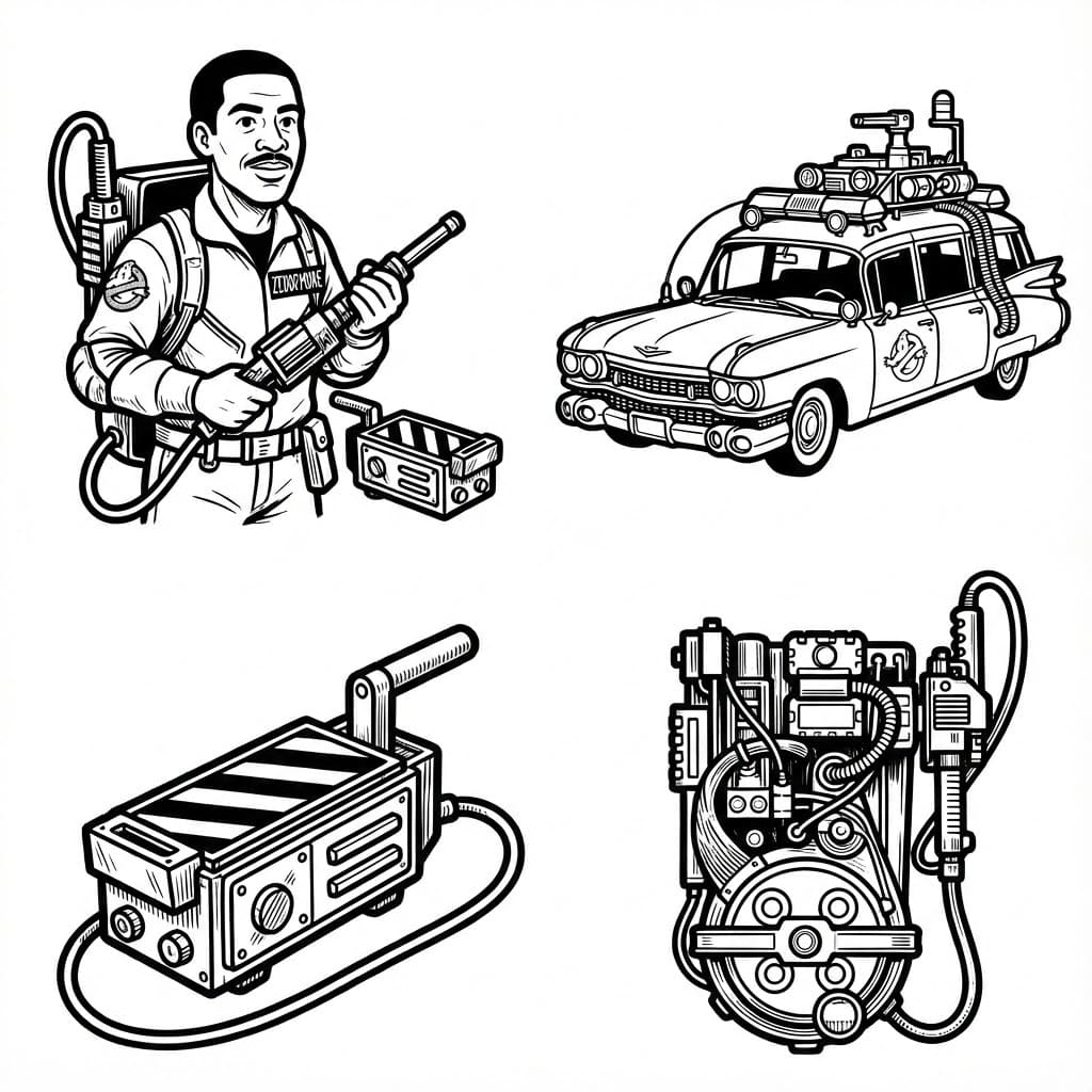 ระบายสี ไอเทมโกสต์บัสเตอร์