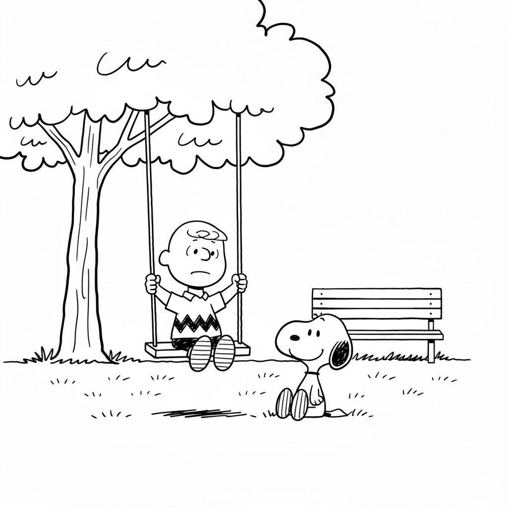 ระบายสี ชาร์ลี บราวน์