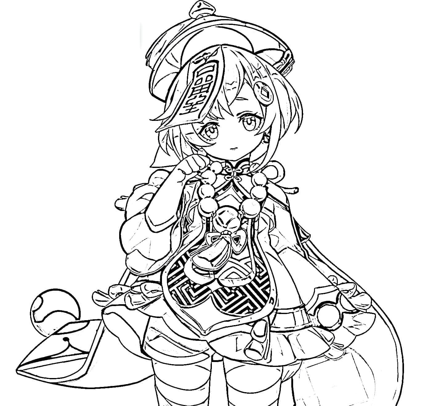 ระบายสี ฉีฉี เก็นชินอิมแพกต์