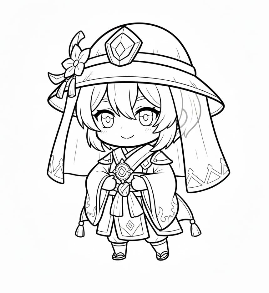 ระบายสี หยานเฟย จิบิ