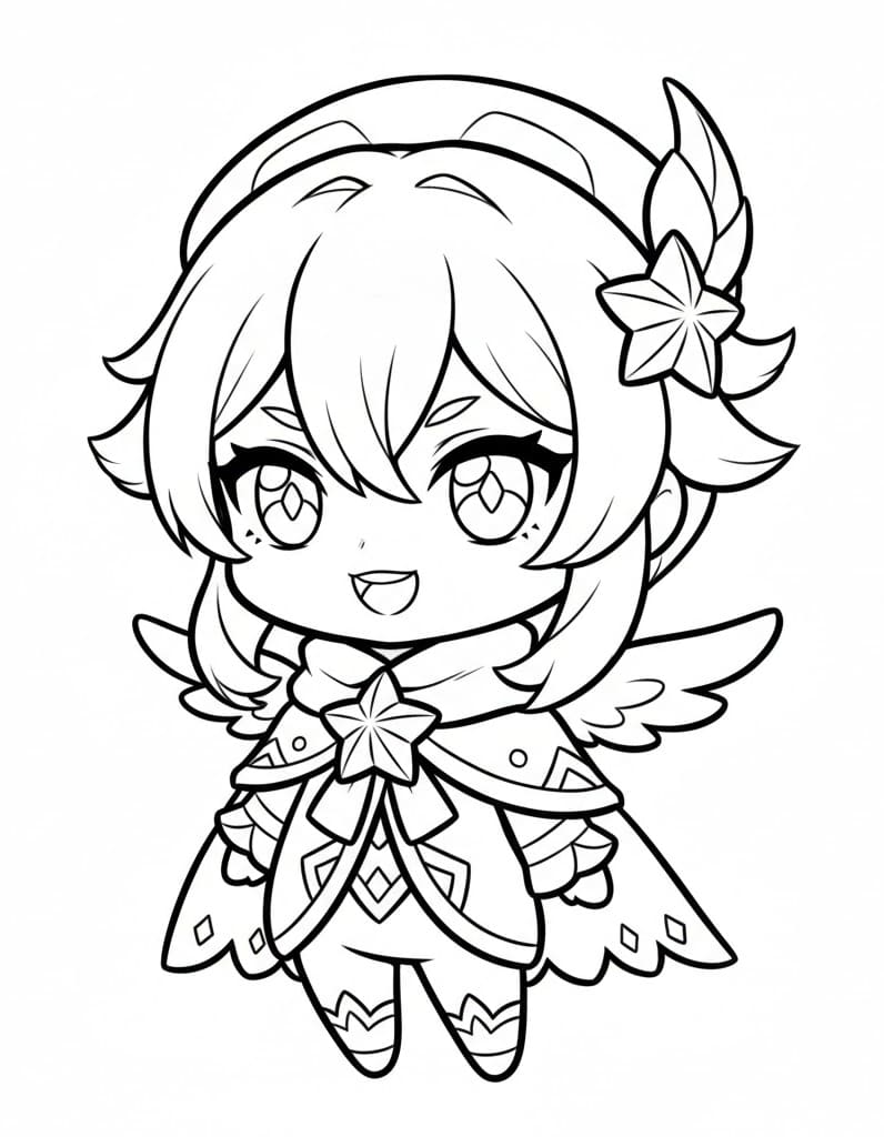 ระบายสี เก็นชินอิมแพกต์ ฟรี