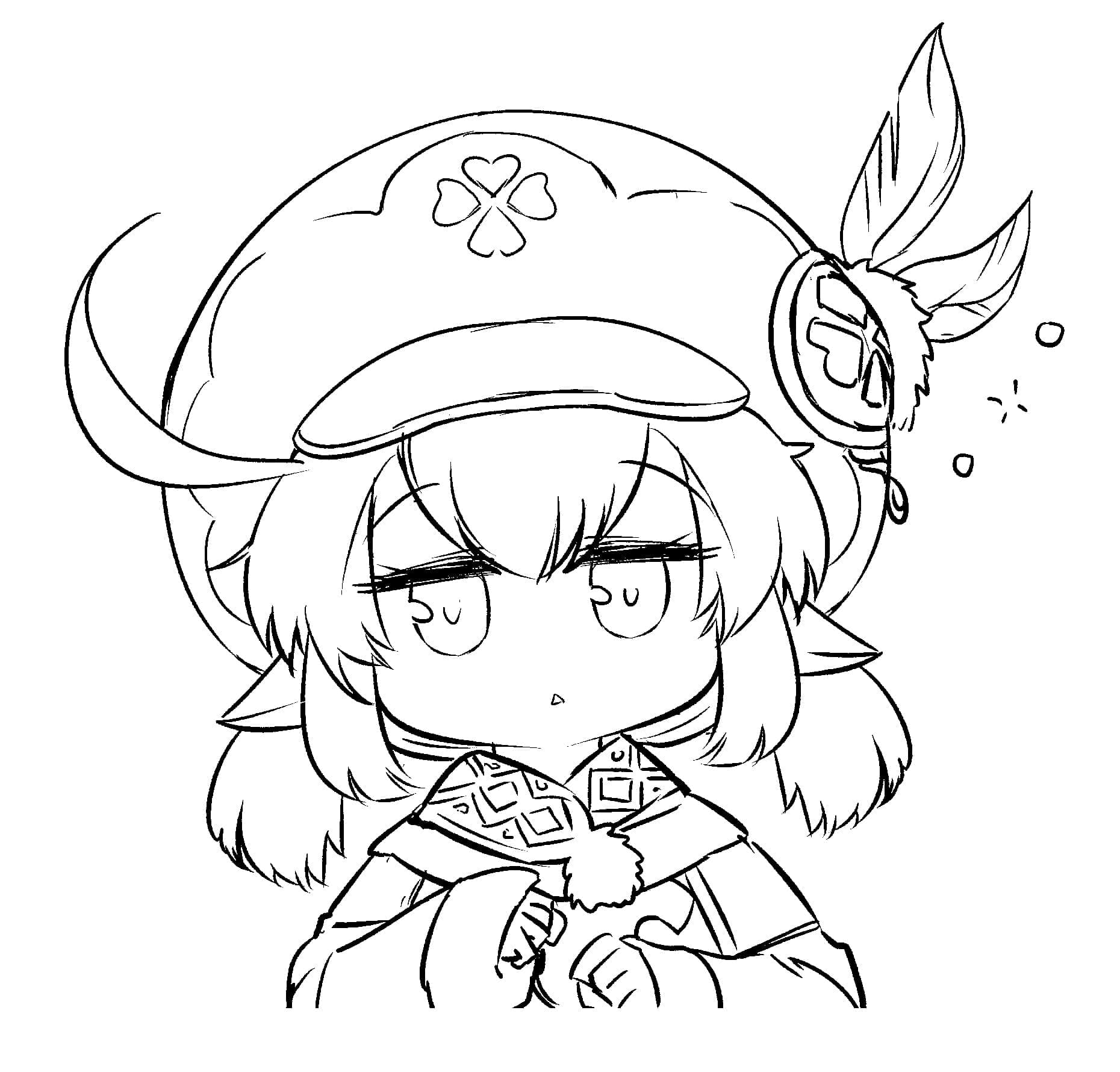 ระบายสี เก็นชินอิมแพกต์ คลีสุดน่ารัก