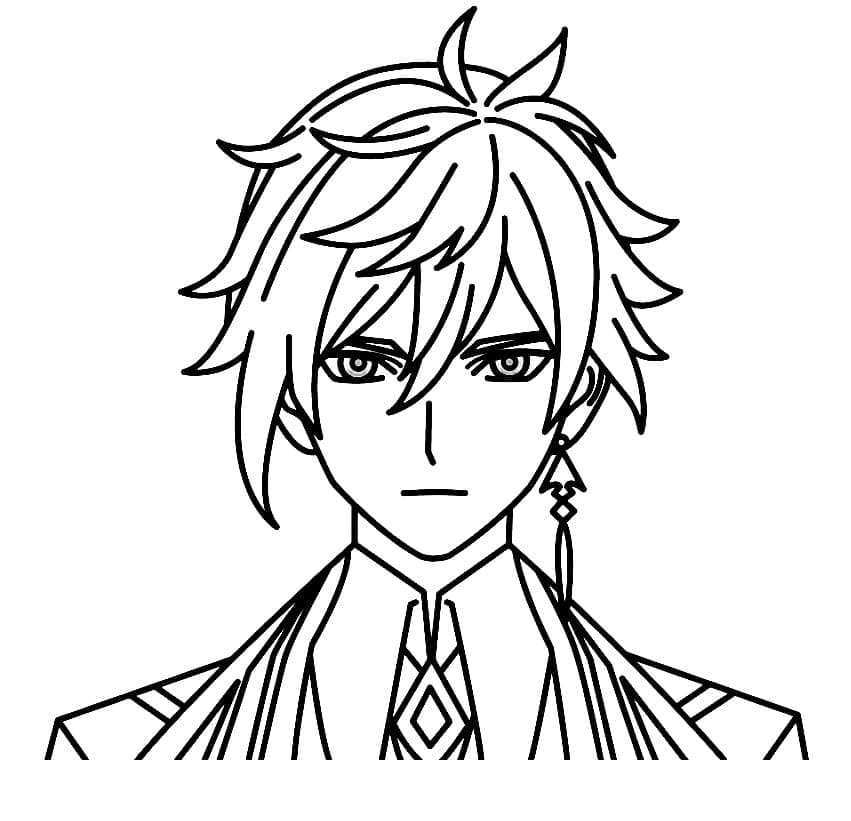 ระบายสี เก็นชินอิมแพ็ค จงลี่