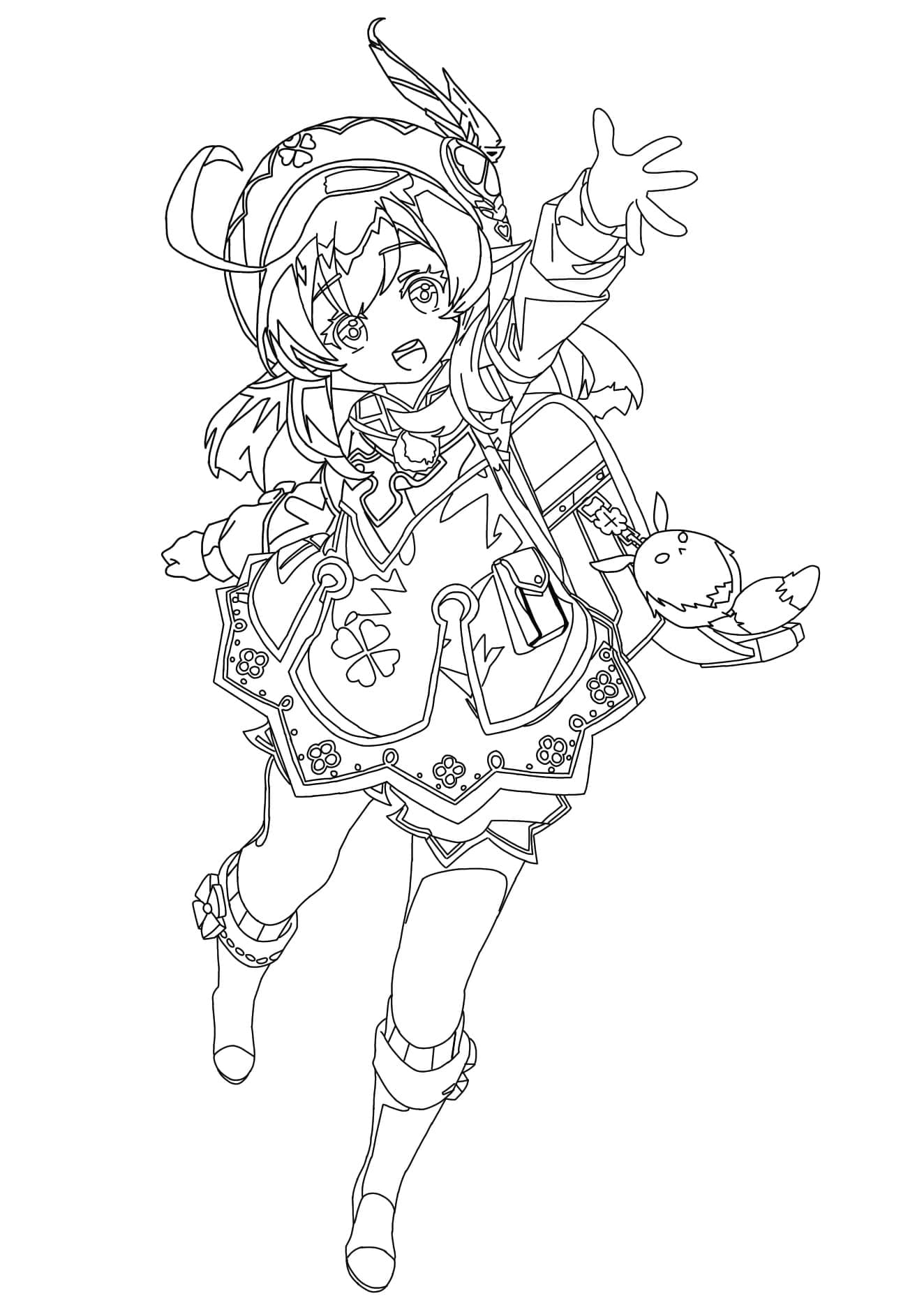 ระบายสี เก็นชินอิมแพ็ค คลี