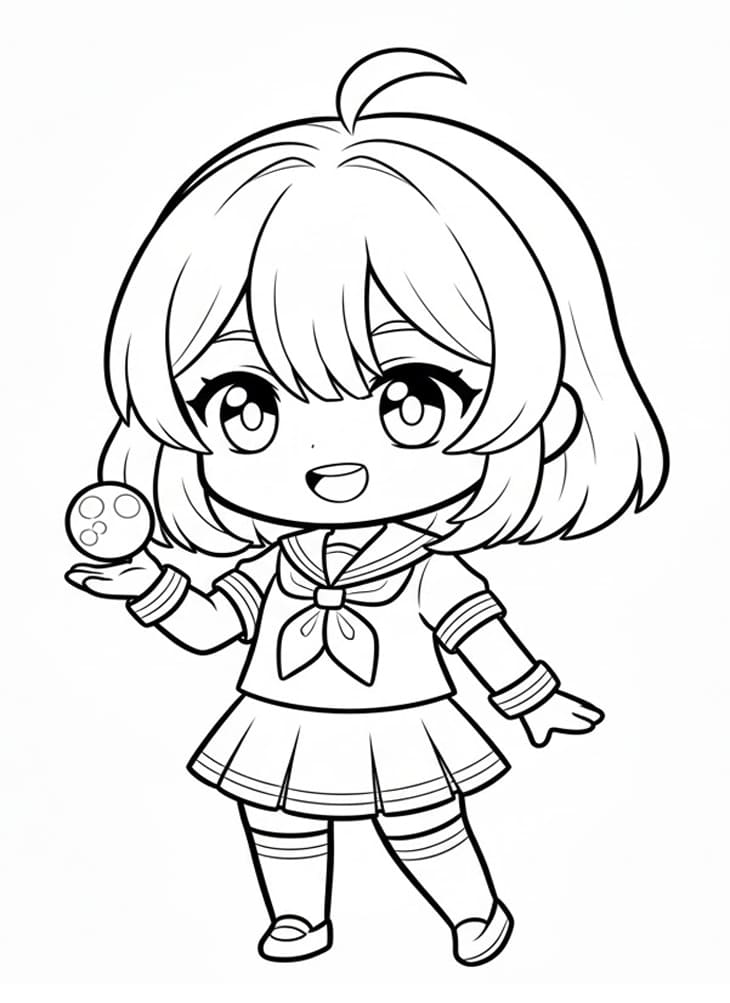 ระบายสี คามิซาโตะ อายากะ จิบิ เก็นชิน อิมแพ็ค