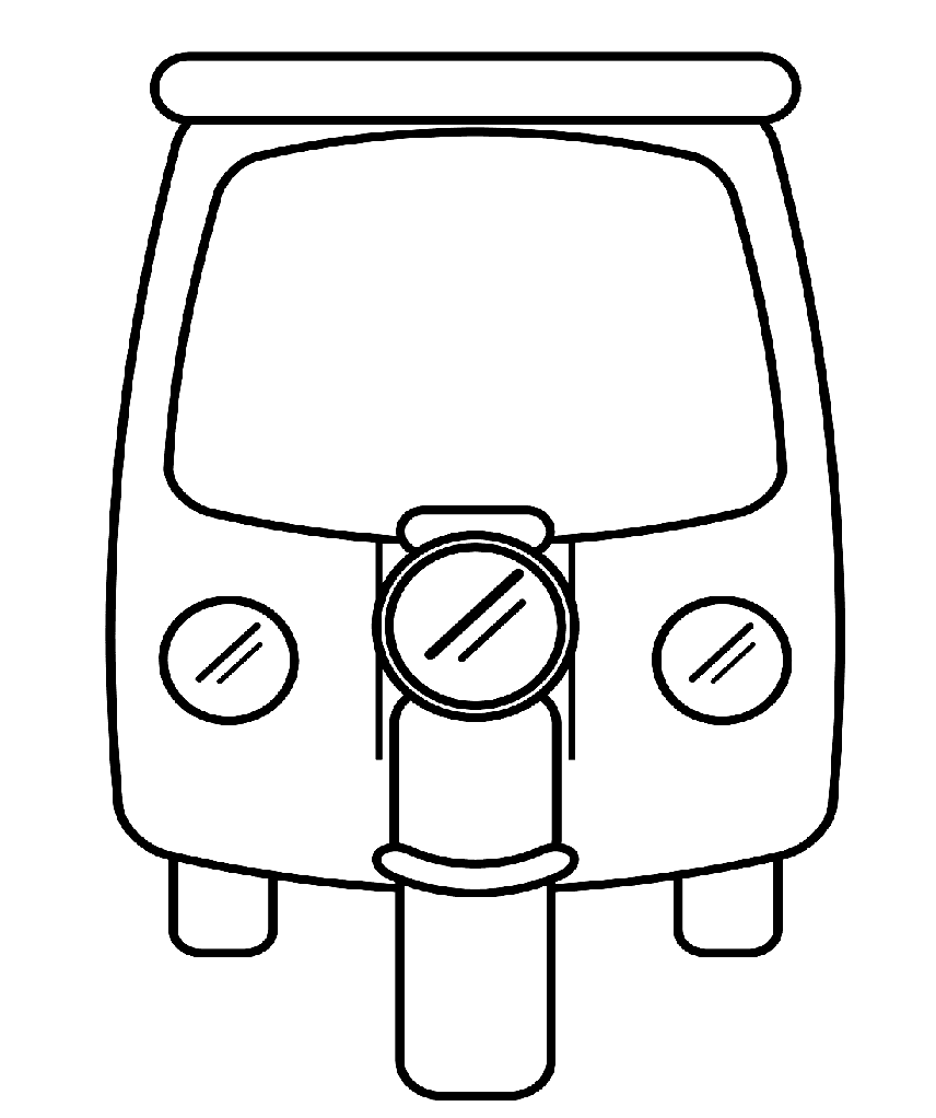 ระบายสี พิมพ์ตุ๊กตุ๊ก