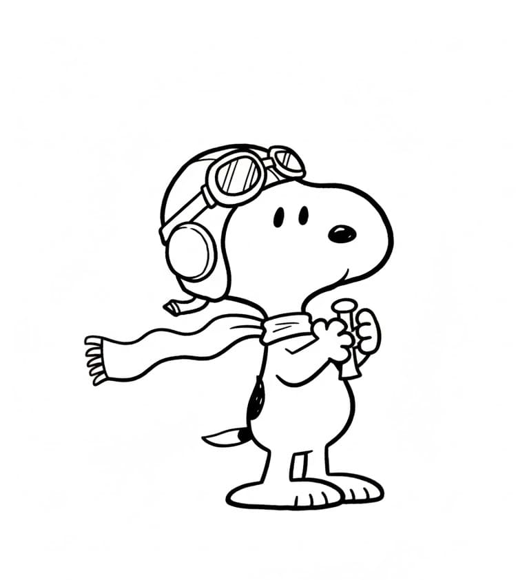 ระบายสี สนูปี้ใจดี