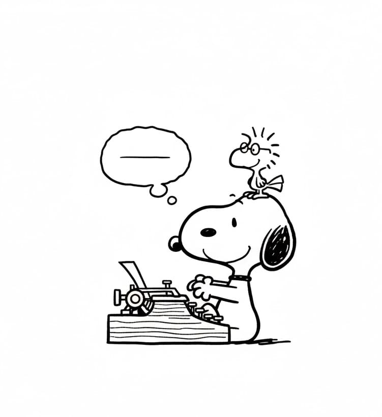 ระบายสี สนูปี้กับคอมพิวเตอร์