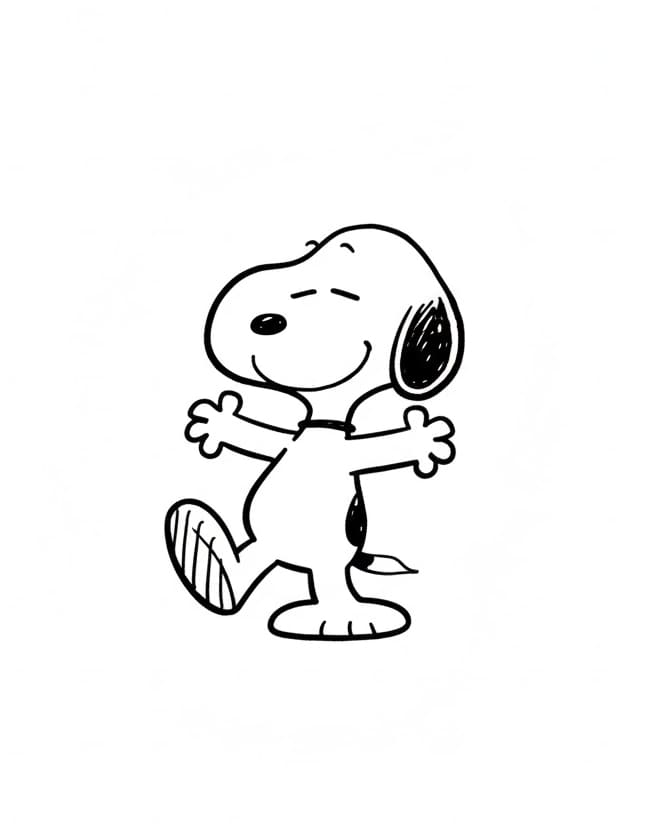 ระบายสี สนูปี้