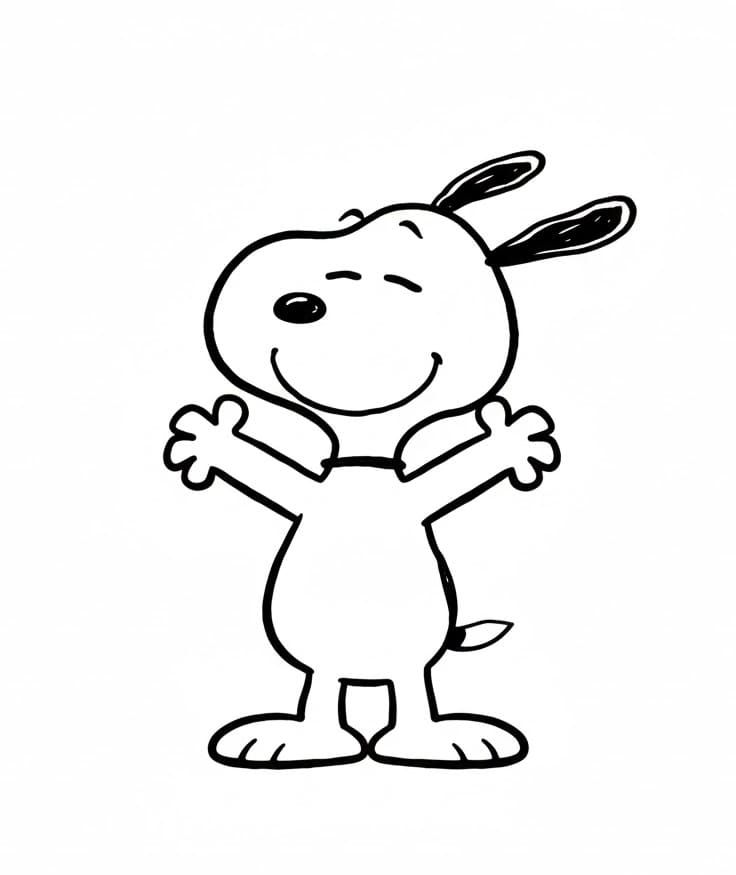 ระบายสี สนูปี้ตลก