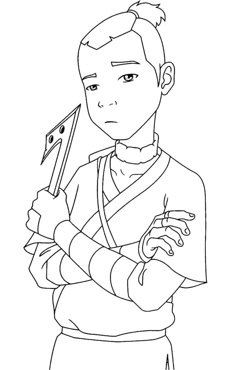 ระบายสี โซกก้าจากอวตาร