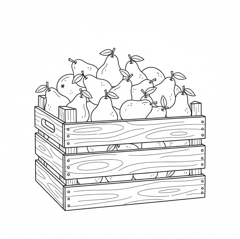 ระบายสี ถังลูกแพร์