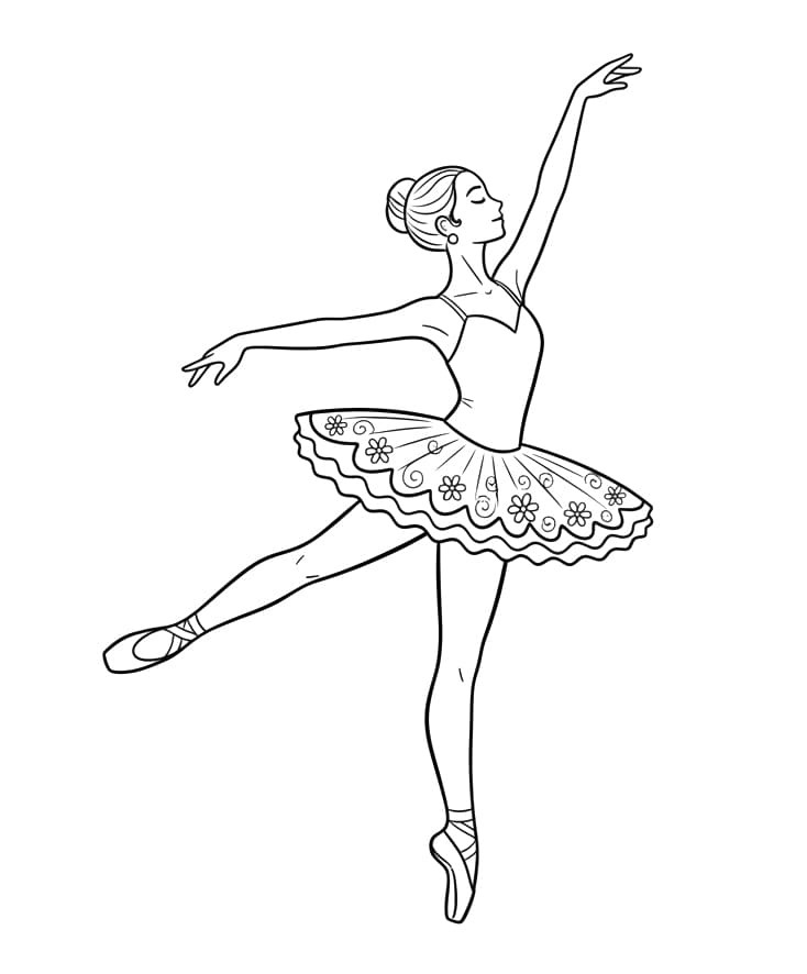 ระบายสี นักบัลเล่ต์