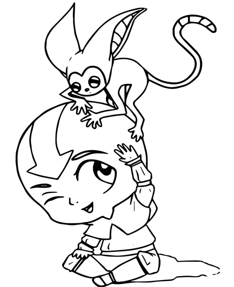 ระบายสี อังและโมโมะน่ารักจัง