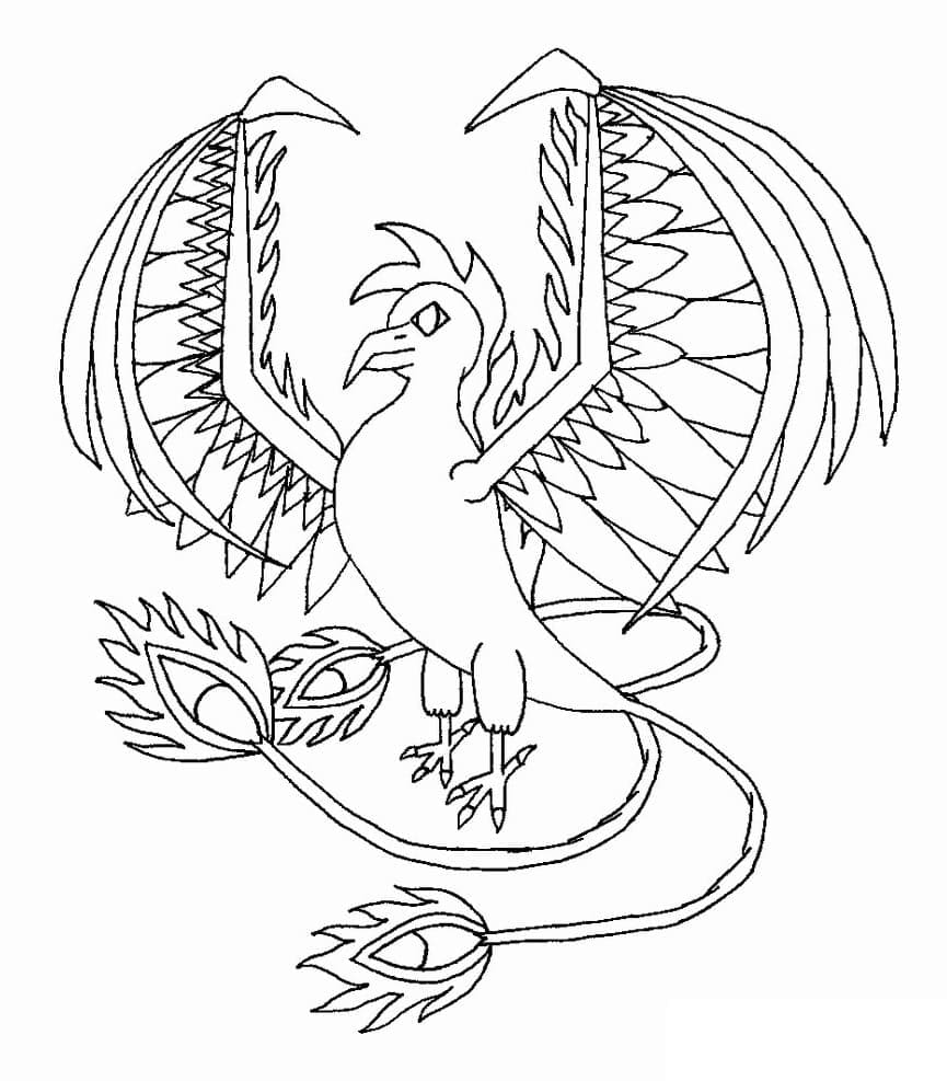 ระบายสี ฟีนิกซ์สุดเท่