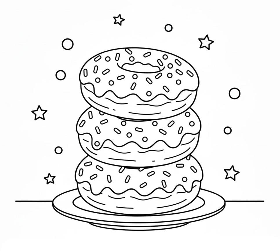 ระบายสี เค้กชั้นครีม