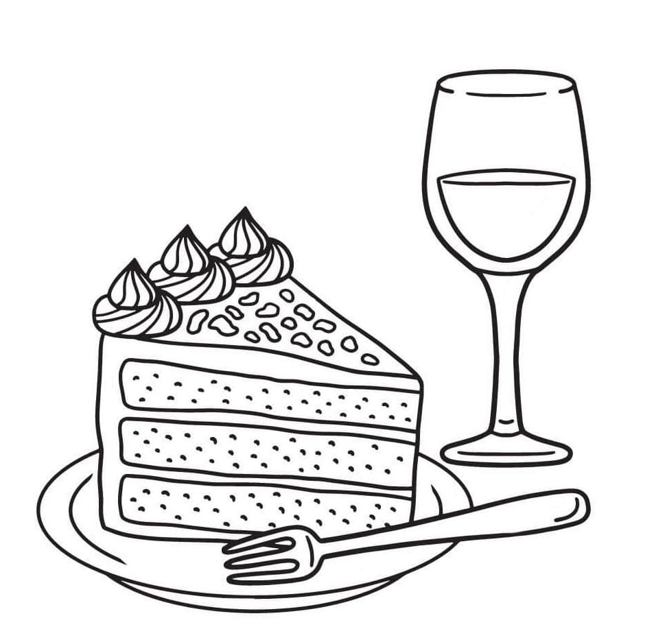 ระบายสี เค้กฟรี