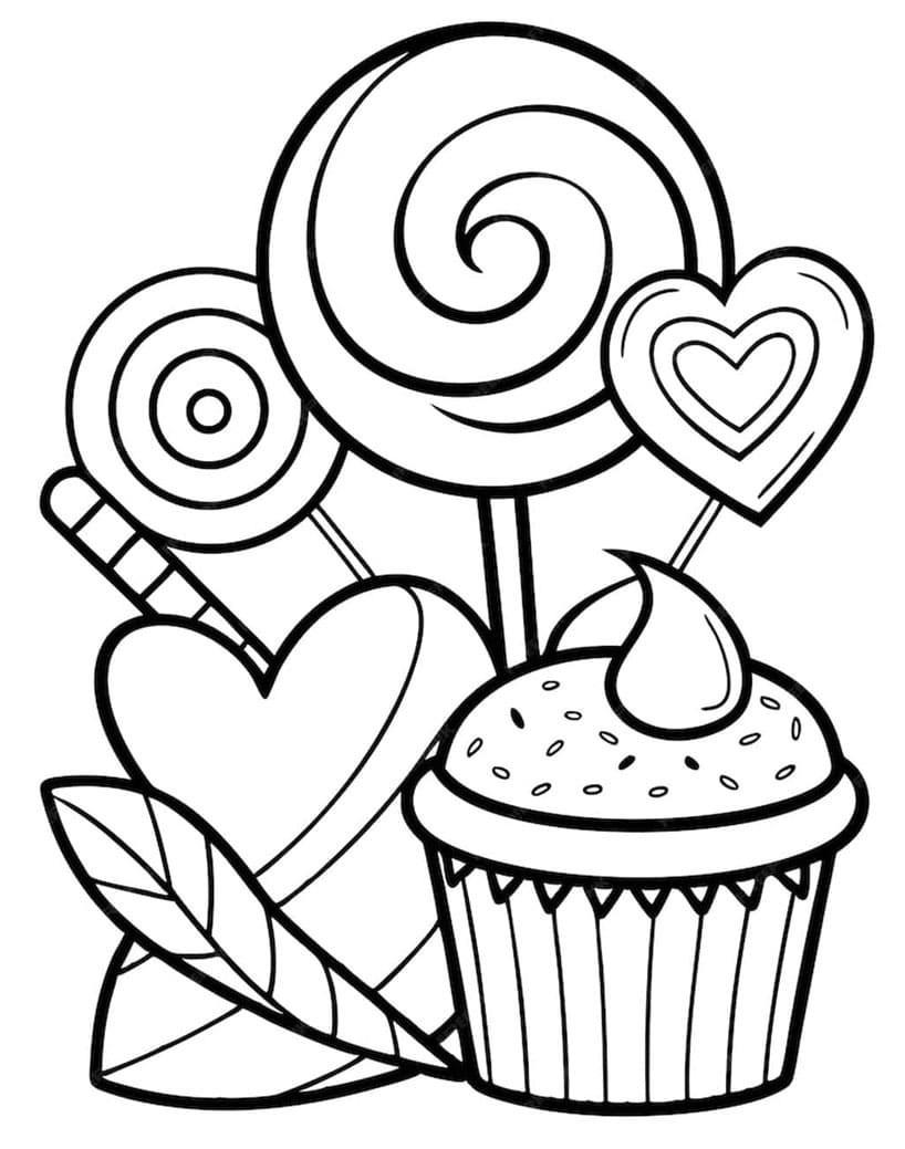 ระบายสี ลูกอมที่ดีที่สุดสำหรับเด็ก ๆ