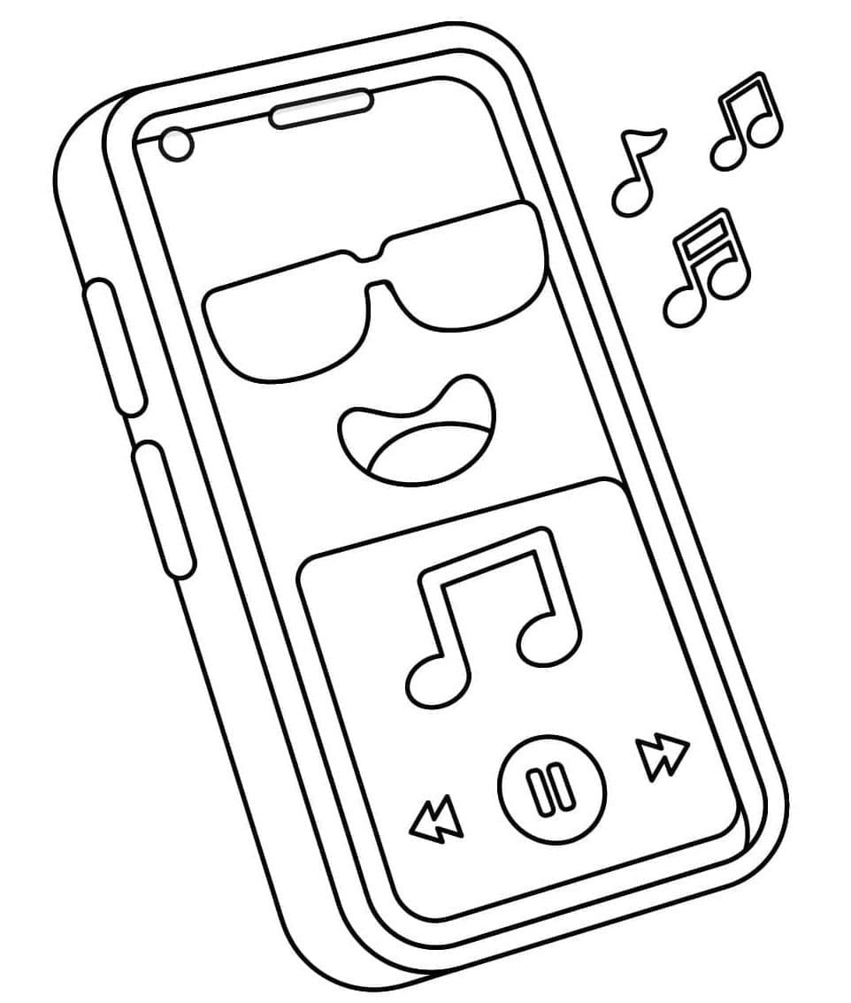 ระบายสี ภาพตลกๆ ของโทรศัพท์