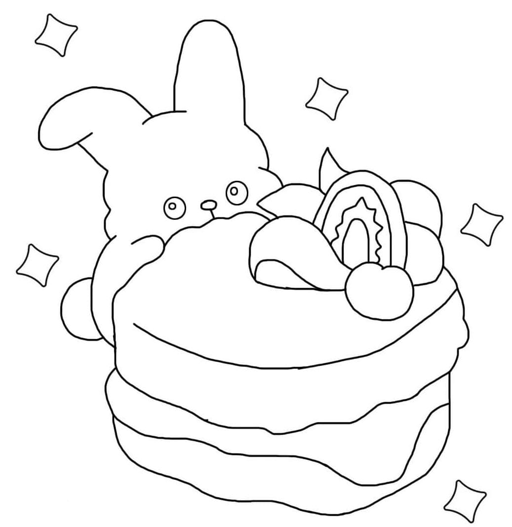 ระบายสี พิมพ์เค้กฟรี